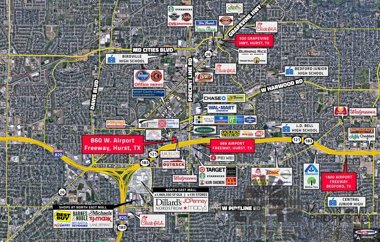 HEB Amenity Map